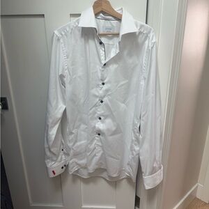 Eton White Dress Button Shirt size 42 16.5 NWOT